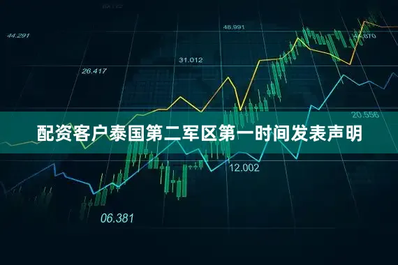 配资客户泰国第二军区第一时间发表声明